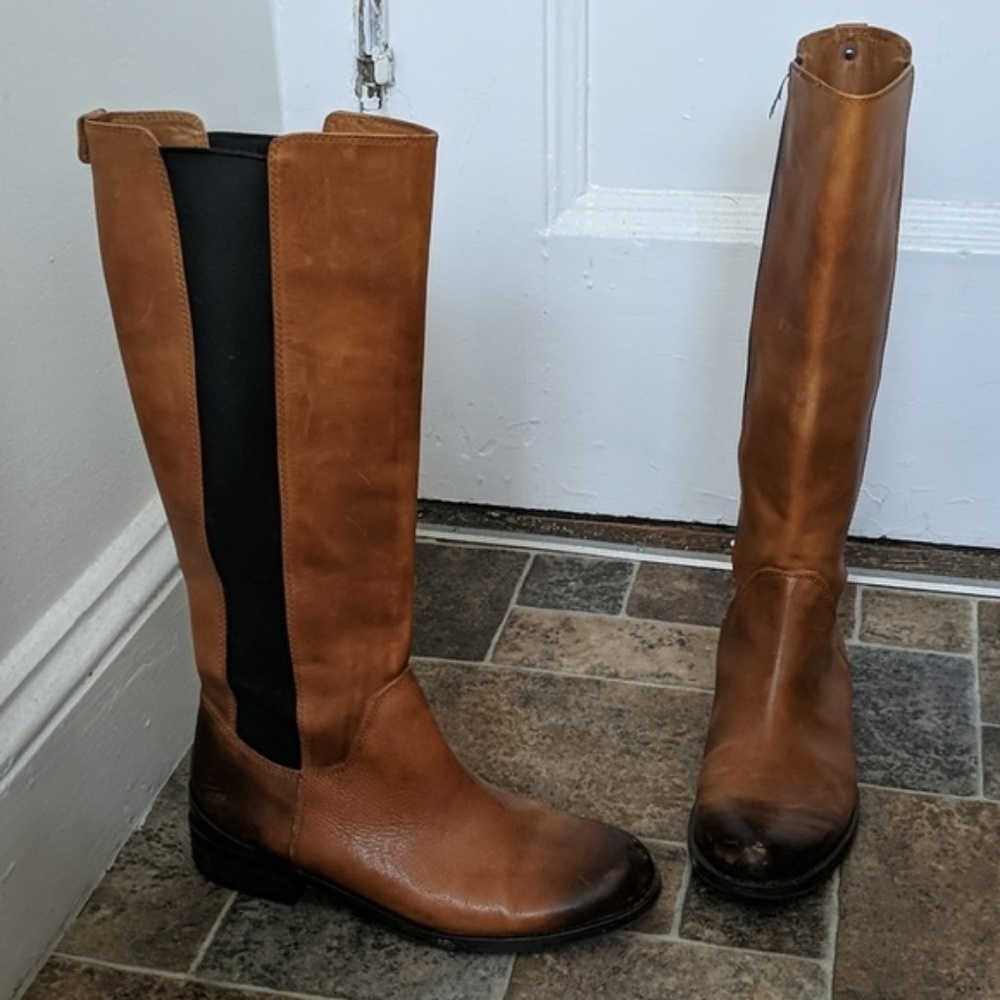 Vince Camuto Vince Brown leather boots